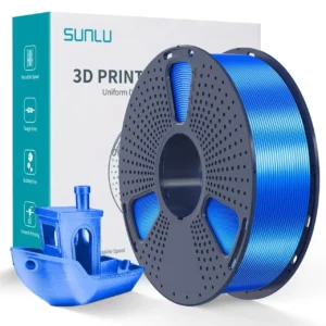 Філамент SUNLU PLA+ Silk Blue 1.75 мм 1 кг