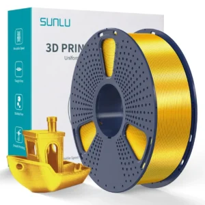 Філамент SUNLU PLA+ Silk Light Gold 1.75 мм 1 кг