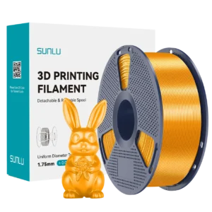 Філамент SUNLU PLA+ Silk Brass 1.75 мм 1 кг