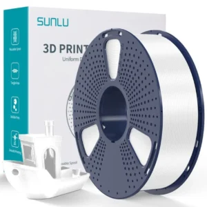 Філамент SUNLU PLA+ Silk White 1.75 мм 1 кг
