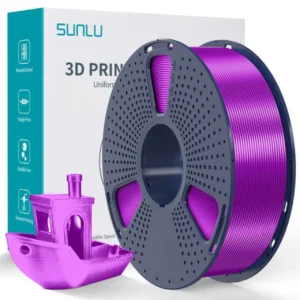 Філамент SUNLU PLA+ Silk Purple 1.75 мм 1 кг