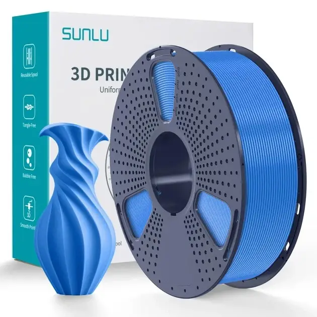 Філамент SUNLU PLA Blue Grey 1.75 мм 1 кг