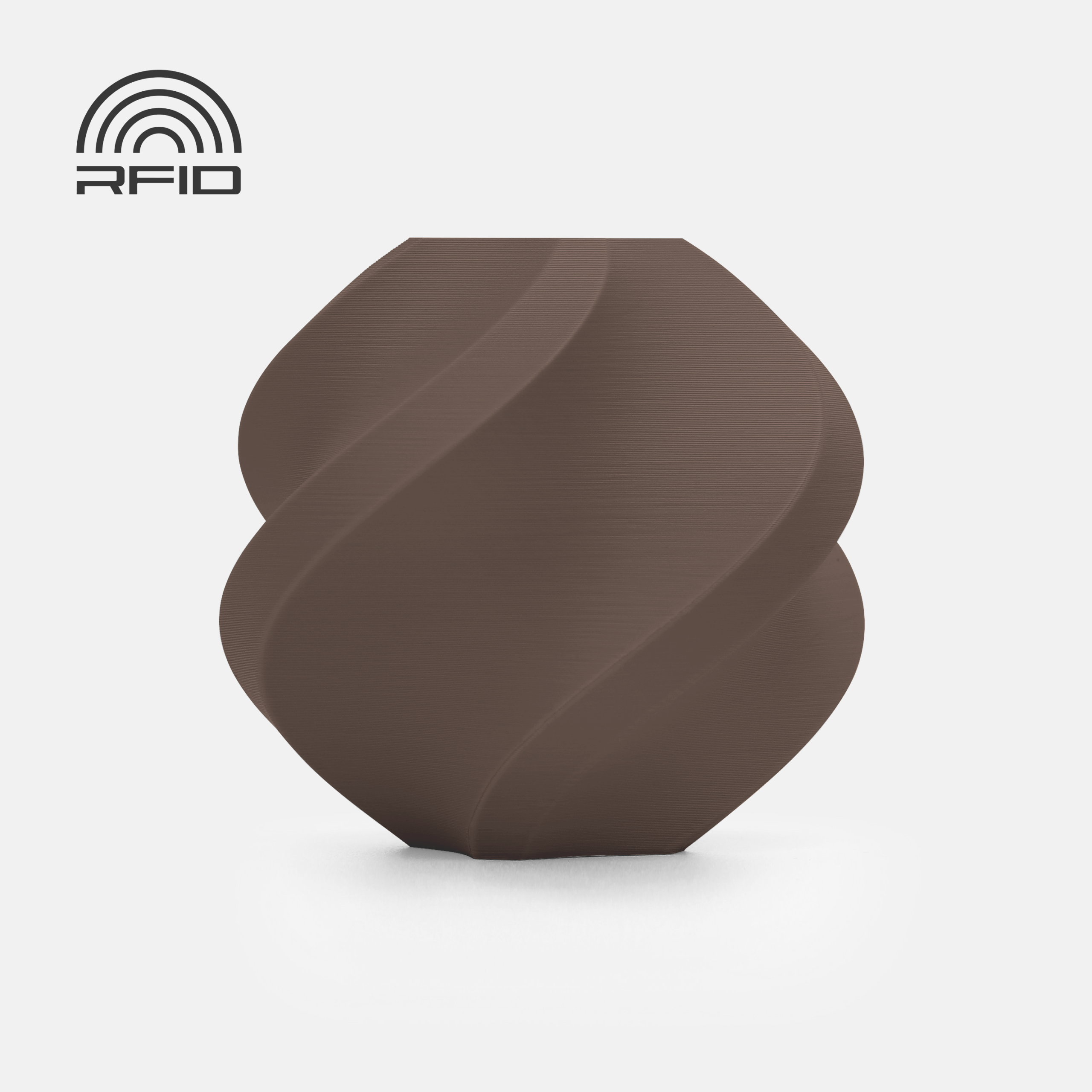 Філамент Bambu Lab PLA Matte Dark Brown (11801) Refill 1.75 мм 1 кг