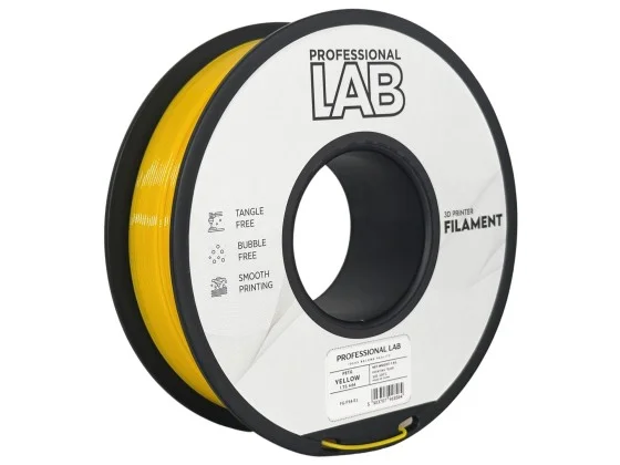Філамент Prof. Lab PETG Yellow 1.75 мм 1 кг