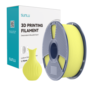 Філамент SUNLU PLA Lemon Yellow 1.75 мм 1 кг